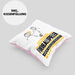 Fußballspieler Geschenk Kissen mit Füllung 40x40 Ich Bin Fußballspieler Aber Sag Doch Einfach Superheld Lustige Geschenkdiee für Fußballspieler (Grau) Rosa Trendation
