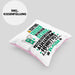 Aquarium-Hobbyist Geschenk Kissen mit Füllung 40x40 Lustiger Spruch Erheben Sie Sich Der Aquarium-Hobbyist Betritt den Raum (Grau) Rosa Trendation