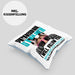 Schäferhund Besitzerin Kissen mit Füllung 40x40 Geschenk Lustiger Spruch Geschenkidee Personal Stalker (Grau) Blau Trendation