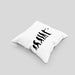 Boule Kissen mit Füllung 40x40 Geschenk Boule-Spieler Geschenkidee Spruch Evolution Boule (Grau) Grau Trendation