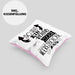 Meeresbiologe Kissen mit Füllung 40x40 So Sieht Ein Richtig Cooler Meeresbiologe Aus Geschenk Lustiger Spruch Geschenkidee (Grau) Rosa Trendation