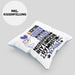 RhythmischeGymnastin Geschenk Kissen mit Füllung 40x40 Lustiger Spruch Erheben Sie Sich Der RhythmischeGymnastin Betritt den Raum (Grau) Blau Trendation