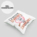 Kaninchen Kissen mit Füllung 40x40 Geschenk Frauen Ich Bin Bloß Ein Mädchen Das Kaninchen Liebt Hasen Kaninchen-Liebhaberin Geschenk Spruch Geburtstag (Grau) Grün Trendation