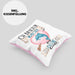Delfine Kissen mit Füllung 40x40 Geschenk Frauen Ich Bin Bloß Ein Mädchen Das Delfine Liebt Delfine-Liebhaberin Geschenk Spruch Geburtstag (Grau) Rosa Trendation