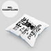 Its Fine Im Fine Everything Is Fine Kissen mit Füllung 40x40 Geschenk Katze Humor Sarkasmus (Grau) Blau Trendation