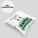 Rapper Geschenk Kissen mit Füllung 40x40 Ich Bin Rapper Aber Sag Doch Einfach Superheld Lustige Geschenkdiee für Rapper (Grau) Blau Trendation