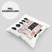 Teamkollegin Geschenk Kissen mit Füllung 40x40 Lustig Geschenkidee für Teamkollegin Geburtstag So Sieht Eine Richtig Coole Teamkollegin Aus Frauen Spruch (Grau) Grün Trendation