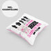 Trainingspartnerin Geschenk Kissen mit Füllung 40x40 Lustig Geschenkidee für Trainingspartnerin Geburtstag So Sieht Eine Richtig Coole Trainingspartnerin Aus Frauen Spruch (Grau) Rosa Trendation