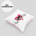 Chihuahua Besitzer Kissen mit Füllung 40x40 Geschenk Lustiger Spruch Geschenkidee Herzschlag XXXX (Grau) Rosa Trendation