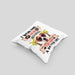 Jack Russel Besitzer Kissen mit Füllung 40x40 Geschenk Lustiger Spruch Geschenkidee I Work Hard So My Jack Russel Can Have A Better Life (Grau) Grau Trendation
