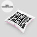 Fuel Kissen mit Füllung 40x40 Geschenk für Fluglotsen mit Spruch (Grau) Rosa Trendation
