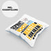 Segler Geschenk Lustiger Spruch für Segler Geschenkidee Bester Segler Der WeltKissen mit Füllung 40x40 (Grau) Blau Trendation