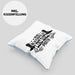 Kissen mit Füllung 40x40 Line Dance Motiv Geschenk für Line Dance Fans Tänzerin Geschenkidee Spruch (Grau) Blau Trendation