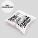 Schwägerschaft Geschenk Lustiger Spruch für Schwägerschaft Geschenkidee Bester Schwägerschaft Der WeltKissen mit Füllung 40x40 (Grau) Rosa Trendation