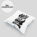 Line Dance Kissen mit Füllung 40x40 Geschenk Spruch Linedance KafffeeKissen mit Füllung 40x40 Spruch (Grau) Blau Trendation