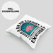 I Had A Brain Surgery Whats Your Excuse Kissen mit Füllung 40x40 Gehirn Operation Geschenkidee (Grau) Grün Trendation