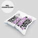 Paintballspieler Geschenk Lustiger Spruch für Paintballspieler Geschenkidee Bester Paintballspieler Der WeltKissen mit Füllung 40x40 (Grau) Blau Trendation