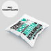 Schauspieler Geschenk Lustiger Spruch für Schauspieler Geschenkidee Bester Schauspieler Der WeltKissen mit Füllung 40x40 (Grau) Blau Trendation