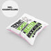 Rockmusiker Geschenk Lustiger Spruch für Rockmusiker Geschenkidee Bester Rockmusiker Der WeltKissen mit Füllung 40x40 (Grau) Rosa Trendation