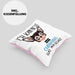 Chihuahua Besitzer Kissen mit Füllung 40x40 Geschenk Lustiger Spruch Geschenkidee Ich Kann Nicht Mein Chihuahua Hat Nein Gesagt (Grau) Rosa Trendation