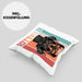 Rottweiler Besitzer Kissen mit Füllung 40x40 Geschenk Lustiger Spruch Geschenkidee Retro Vinatge Rottweiler (Grau) Grün Trendation