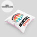 Mädchen Basketballspielerin Geschenkidee Kissen mit Füllung 40x40 Frauen Basketball (Grau) Rosa Trendation
