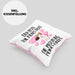 Hundebesitzer Kissen mit Füllung 40x40 Geschenk Bester Teil Des Tages Die Begrüßung Meines Hundes Geschenkidee Hunde Mama Frauchen Herrchen (Grau) Rosa Trendation