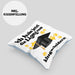 Bachelor Geschenk Abschluss Kissen mit Füllung 40x40 Spruch Master Abitur Abi Graduation Bestanden Prüfung (Grau) Blau Trendation
