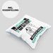 Tonstudio-Besitzer Kissen mit Füllung 40x40 Geschenk für Tonstudio-Besitzer Geburtstag Lustiger Spruch Was Ist Deine Superkraft (Grau) Blau Trendation