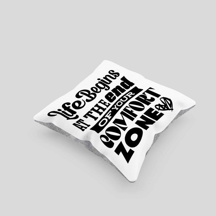 Entrepreneur Kissen mit Füllung 40x40 Entrepreneurship Geschenk Spruch Motivation Idee Sprüche Geschenkidee (Grau) Grau Trendation
