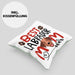 Labrador Mom Besitzerin Kissen mit Füllung 40x40 Geschenk Lustiger Spruch Geschenkidee Besitzerin Labrador Mama (Grau) Grün Trendation