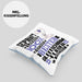 Gleitschirmflieger Geschenk Lustiger Spruch für Gleitschirmflieger Geschenkidee Bester Gleitschirmflieger Der WeltKissen mit Füllung 40x40 (Grau) Blau Trendation