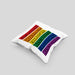 LGBTQ Kissen mit Füllung 40x40 Geschenk Schwule Lesben Geschenkidee The World Has Bigger Problems Gender Equality Häferl (Grau) Grau Trendation