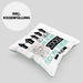 Personal Trainerin Geschenk Kissen mit Füllung 40x40 Lustig Geschenkidee für Personal Trainerin Geburtstag So Sieht Eine Richtig Coole Personal Trainerin Aus Frauen Spruch (Grau) Grün Trendation
