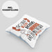 Katzenbetreuer Kissen mit Füllung 40x40 So Sieht Ein Richtig Cooler Katzenbetreuer Aus Geschenk Lustiger Spruch Geschenkidee (Grau) Blau Trendation