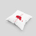 Seoul Kissen mit Füllung 40x40 Geschenk Südkorea South Korea Kpop Geschenkidee (Grau) Grau Trendation