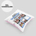Australian Shepherd Besitzer Kissen mit Füllung 40x40 Geschenk Lustiger Spruch Geschenkidee Australian Shepherd Tricks Bleib (Grau) Rosa Trendation