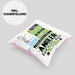 Angler Geschenk Kissen mit Füllung 40x40 Lustiger Spruch Erheben Sie Sich Der Angler Betritt den Raum (Grau) Rosa Trendation