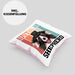 Australian Shepherd Besitzer Kissen mit Füllung 40x40 Geschenk Lustiger Spruch Geschenkidee Retro Vinatge Australian Shepherd (Grau) Rosa Trendation
