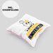 Hundebesitzer Geschenk Kissen mit Füllung 40x40 So Gut Kann Nur Ein Hundebesitzer Aussehen Geschenkidee (Grau) Rosa Trendation