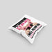 Französische Bulldogge Besitzerin Kissen mit Füllung 40x40 Geschenk Lustiger Spruch Geschenkidee Personal Stalker (Grau) Grau Trendation