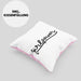 Girlpower Kissen mit Füllung 40x40 für Frauen Mädchen Geschenk (Grau) Rosa Trendation