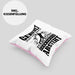 Lustige Kissen mit Füllung 40x40 Handball-Spieler als Geschenkidee Spruch Geschenk Handballspieler Trainer Coach (Grau) Rosa Trendation