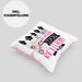 Reiterin Geschenk Kissen mit Füllung 40x40 Lustig Geschenkidee für Reiterin Geburtstag So Sieht Eine Richtig Coole Reiterin Aus Frauen Spruch (Grau) Rosa Trendation