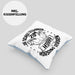 Hobbyhorse Kissen mit Füllung 40x40 Geschenk Hobby-Horsing Geschenkidee Mädchen (Grau) Blau Trendation