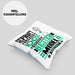 Model Geschenk Lustiger Spruch für Model Geschenkidee Bester Model Der WeltKissen mit Füllung 40x40 (Grau) Blau Trendation