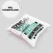 Musikproduzent Geschenk Lustiger Spruch für Musikproduzent Geschenkidee Bester Musikproduzent Der WeltKissen mit Füllung 40x40 (Grau) Rosa Trendation