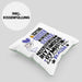 RhythmischeGymnastin Geschenk Kissen mit Füllung 40x40 Lustiger Spruch Erheben Sie Sich Der RhythmischeGymnastin Betritt den Raum (Grau) Grün Trendation