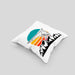 Kissen mit Füllung 40x40 Drachenflieger-Grafik Geschenk Drachenfliegen Drachenflieger Hängegleiter (Grau) Grau Trendation