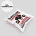 Labrador Besitzer Kissen mit Füllung 40x40 Geschenk Lustiger Spruch Geschenkidee Besitzerin Labrador Haben Personal (Grau) Rosa Trendation
